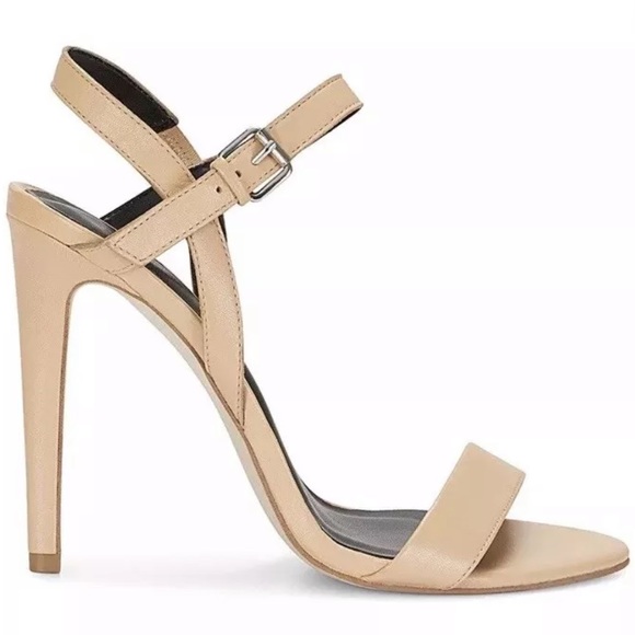 Rebecca Minkoff Nude Rosie Heels 9 EUC - Picture 2 of 8